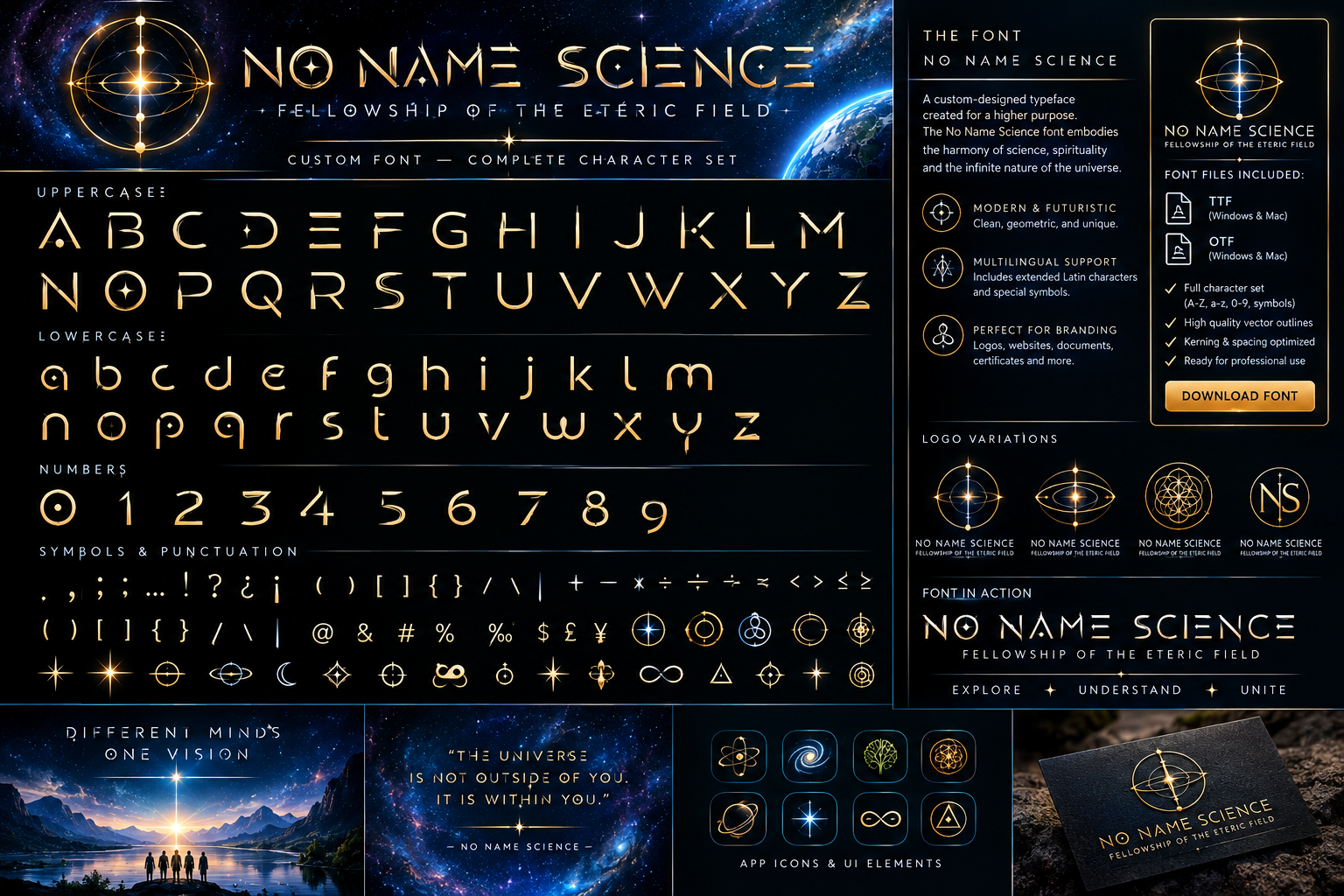 No Name Science Symbols